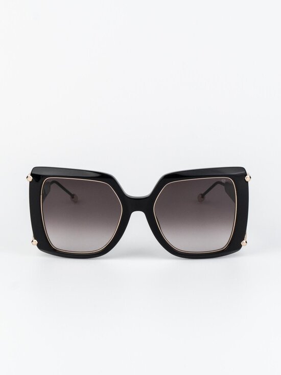 Philipp Plein Women Sunglasses Black Pink Gradient Square SPP121S 0700 main image 13